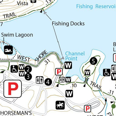 EBRPD Contra Loma Regional Park digital map