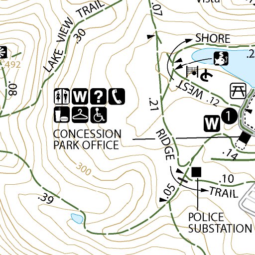 Contra Loma Regional Park Map By Ebrpd Avenza Maps