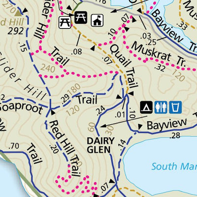EBRPD Coyote Hills Regional Park digital map
