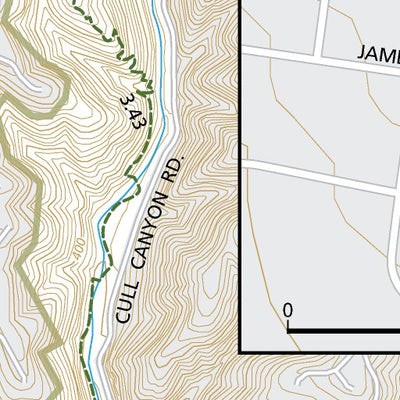 EBRPD Cull Canyon Regional Recreation Area digital map