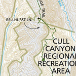 EBRPD Cull Canyon Regional Recreation Area digital map
