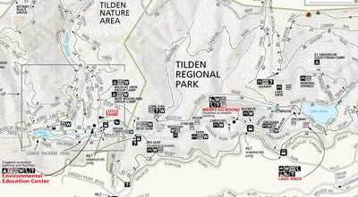 EBRPD Tilden Regional Park digital map