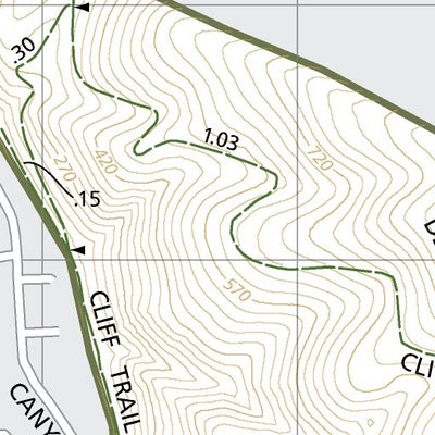 EBRPD Vargas Plateau Regional Park digital map