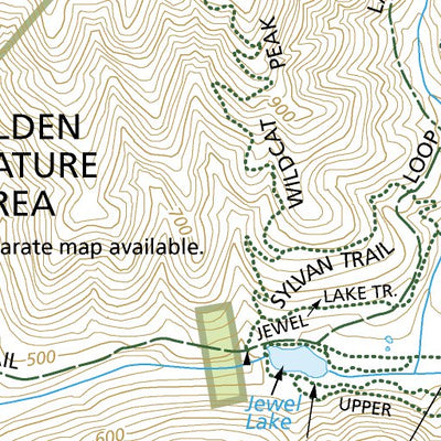 EBRPD Wildcat Canyon Regional Park digital map