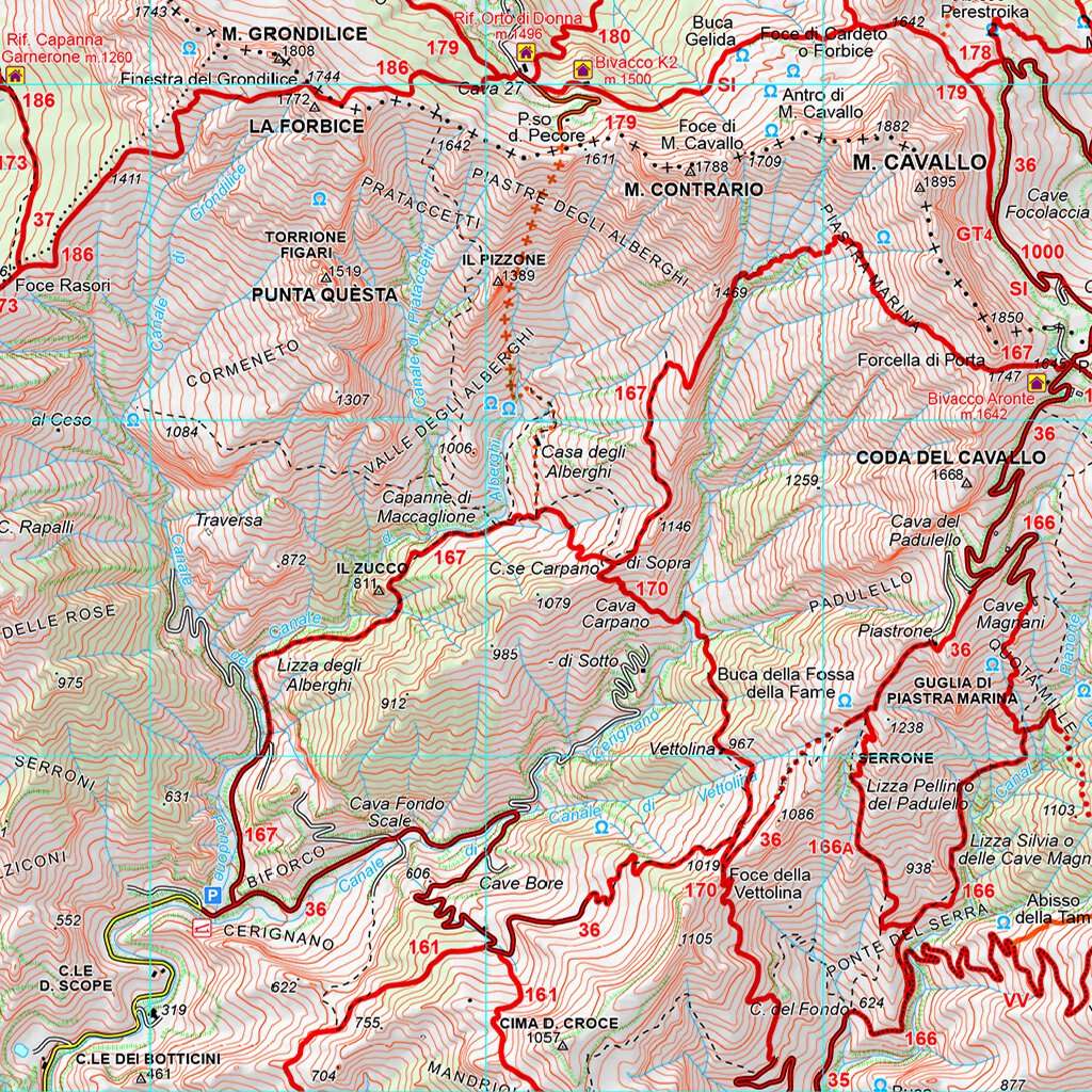 Mappa Delle Montagne Delle Alpi Le Montagne Italiane (tratto Da La Mappa Delle Montagne Delle Alpi Le Montagne Italiane (tratto Da La