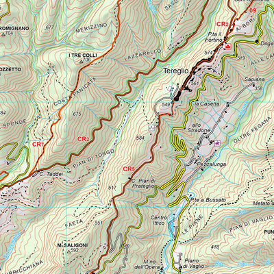CARTA 20 APPENNINO TOSCO-EMILIANO VERSANTI MEDIA VALLE E MODENESE - FOGLIO SUD Preview 2