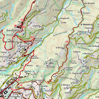 CARTA 20 APPENNINO TOSCO-EMILIANO VERSANTI MEDIA VALLE E MODENESE - FOGLIO SUD Preview 3
