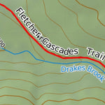 Effortless Adventure LLC Fletcher Cascade Trail digital map