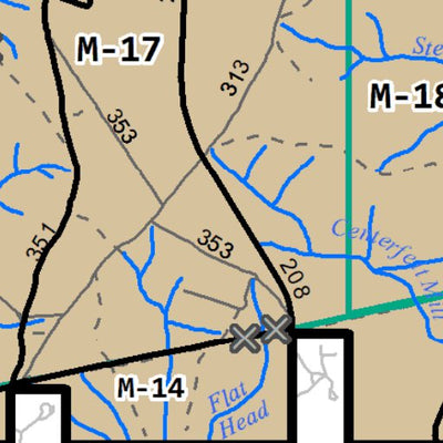 Eglin AFB FY24 Eglin AFB: Choctaw East 2 Management Unit (2023-2024) digital map