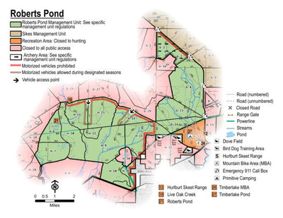 Eglin AFB FY24 Eglin AFB: Roberts Pond Management Unit (2023-2024) digital map