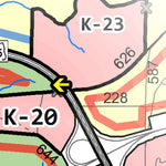 Eglin AFB FY24 Eglin AFB: Toms Creek Management Unit (2023-2024) digital map
