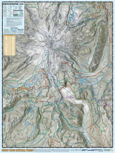 Mount Hood National Forest Winter Recreation Trails and Travel Preview 1