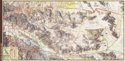 Joshua Tree National Park Visitor Map Preview 1