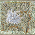 Mount Rainier National Park Visitor Map Preview 1