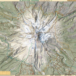 Elevation Changes Cartographic LLC Timberline Trail Mt. Hood Oregon - Backpacking and Hiking digital map