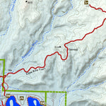 Emmitt Barks Cartography Dead Horse Ranch State Park Trails Map digital map
