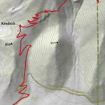 Kendrick Peak Trails Map Preview 3