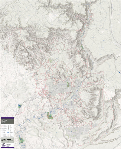 Sedona Trails Map Preview 1