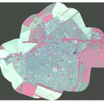 ENGESAT 17127 Guariba-SP Cores Falsas digital map