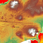 ENGESAT Fernando de Noronha - Brazil, Bathimetric Map digital map