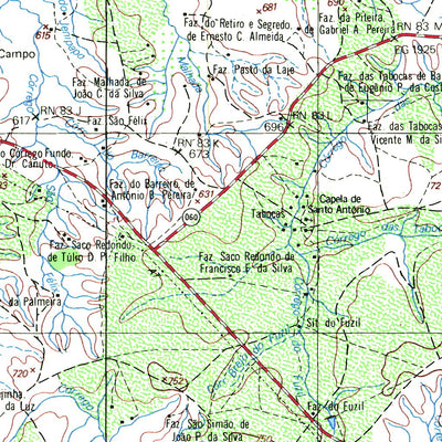 ENGESAT INTERNATIONAL ABAETÉ digital map
