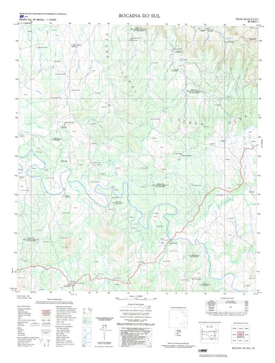 ENGESAT INTERNATIONAL BOCAINA DO SUL digital map