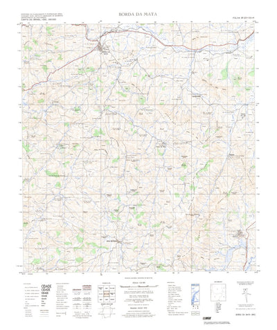 ENGESAT INTERNATIONAL BORDA DA MATA digital map
