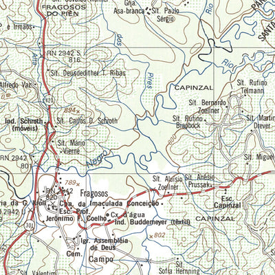 ENGESAT INTERNATIONAL CAMPO ALEGRE digital map