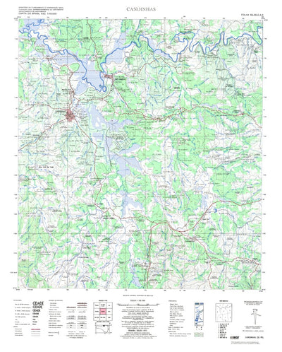 ENGESAT INTERNATIONAL CANOINHAS digital map