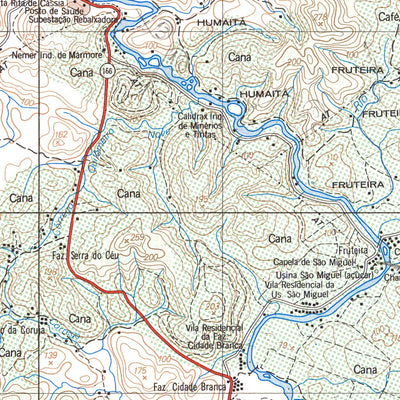 ENGESAT INTERNATIONAL CASTELO digital map