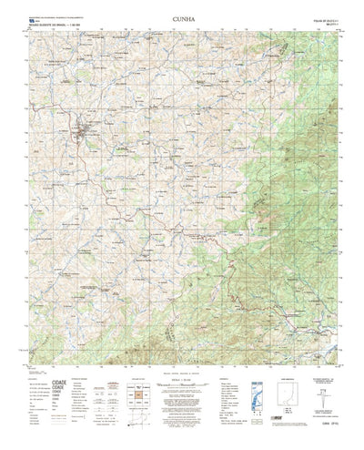 ENGESAT INTERNATIONAL CUNHA digital map