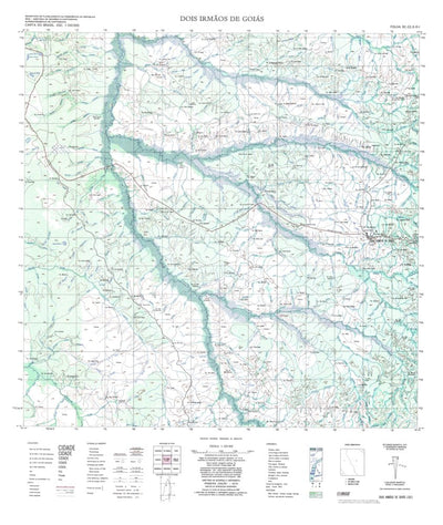 ENGESAT INTERNATIONAL DOIS IRMÃOS DE GOIÁS digital map