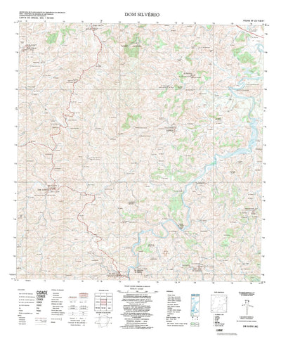 ENGESAT INTERNATIONAL DOM SILVÉRIO digital map