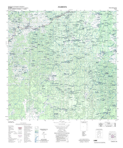 ENGESAT INTERNATIONAL FLORESTA digital map
