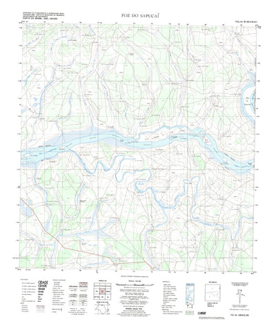 ENGESAT INTERNATIONAL FOZ DO SAPUCAÍ digital map