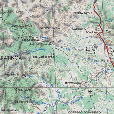 ENGESAT INTERNATIONAL GUARATINGA digital map