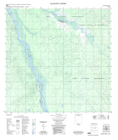 ENGESAT INTERNATIONAL IGARAPÉ ANIPIRI digital map