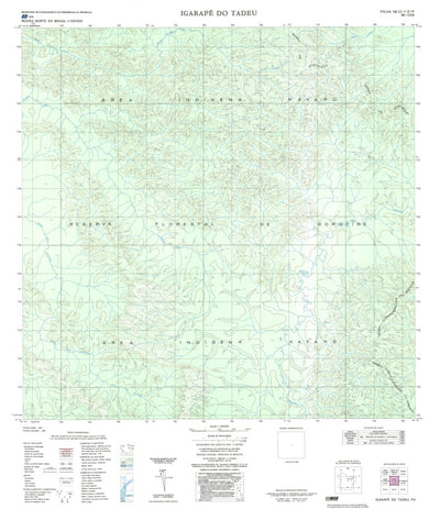 ENGESAT INTERNATIONAL IGARAPÉ DO TADEU digital map