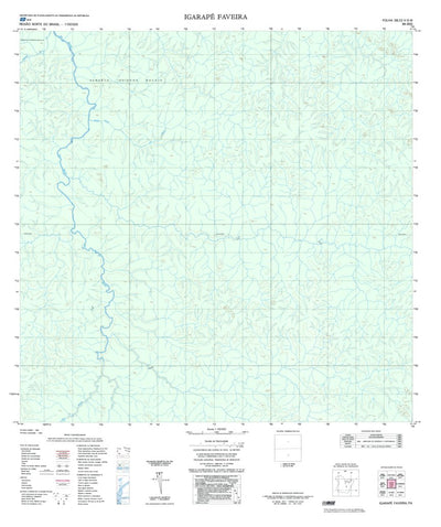 ENGESAT INTERNATIONAL IGARAPÉ FAVEIRA digital map