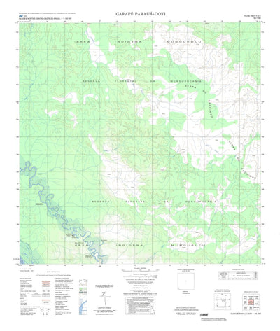 ENGESAT INTERNATIONAL IGARAPÉ PARAUÁ-DOTI digital map