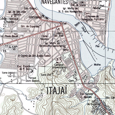ENGESAT INTERNATIONAL ITAJAÍ digital map