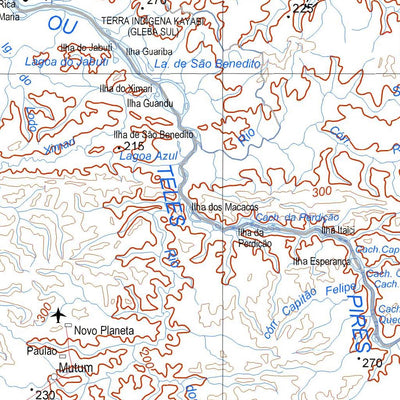 ENGESAT INTERNATIONAL Juruena digital map