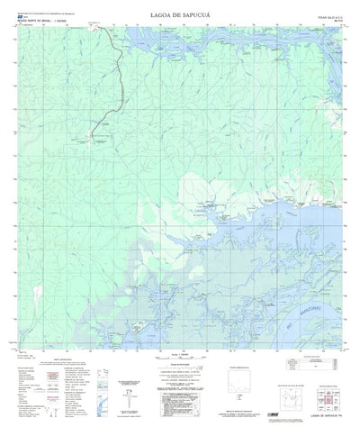 ENGESAT INTERNATIONAL LAGOA DE SAPUCUÁ digital map