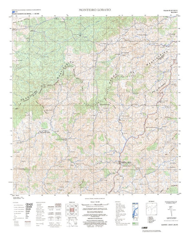 ENGESAT INTERNATIONAL MONTEIRO LOBATO digital map