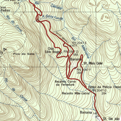 ENGESAT INTERNATIONAL MORRETES digital map