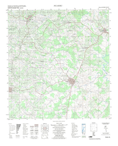 ENGESAT INTERNATIONAL PEABIRU digital map