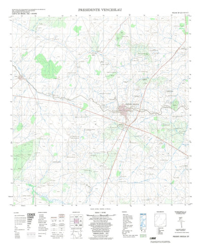ENGESAT INTERNATIONAL PRESIDENTE VENCESLAU digital map