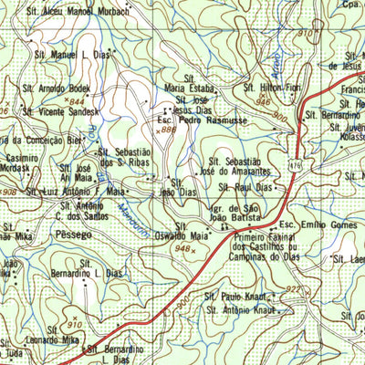 ENGESAT INTERNATIONAL PRIMEIRO FAXINAL DOS CASTILHOS digital map