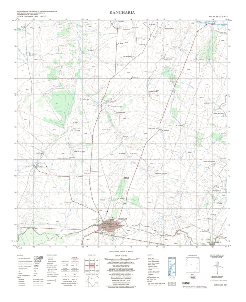 RANCHARIA Map by ENGESAT INTERNATIONAL | Avenza Maps