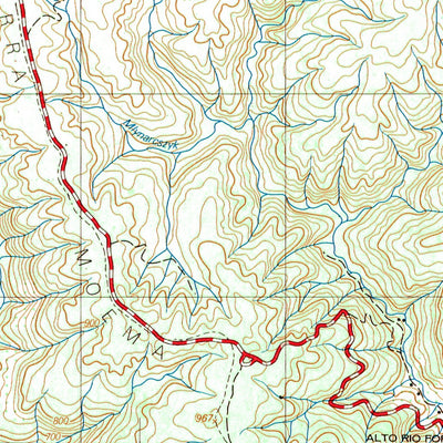ENGESAT INTERNATIONAL REPRESA ALTO RIO PRETO digital map